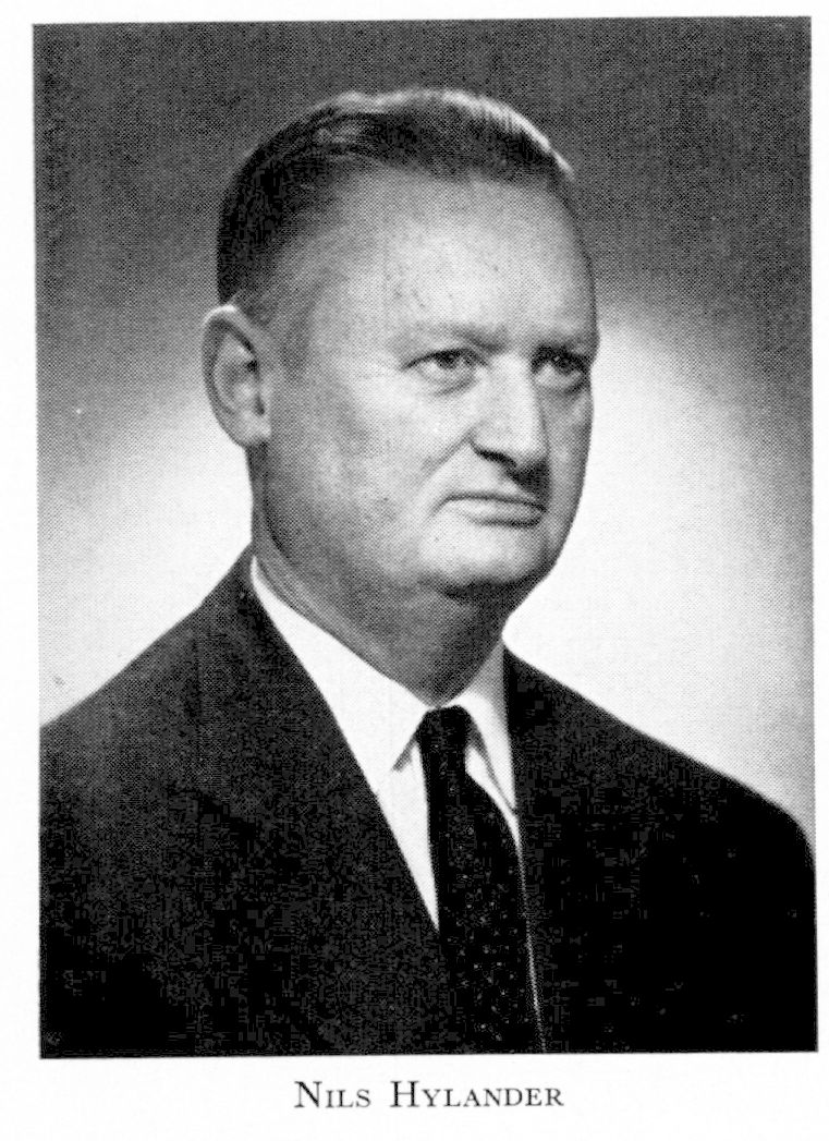 Ботаник Hylander Nils (Нильс Хиландер)