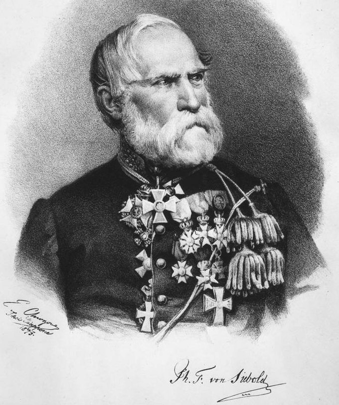 Ботаник Siebold Philipp 1875