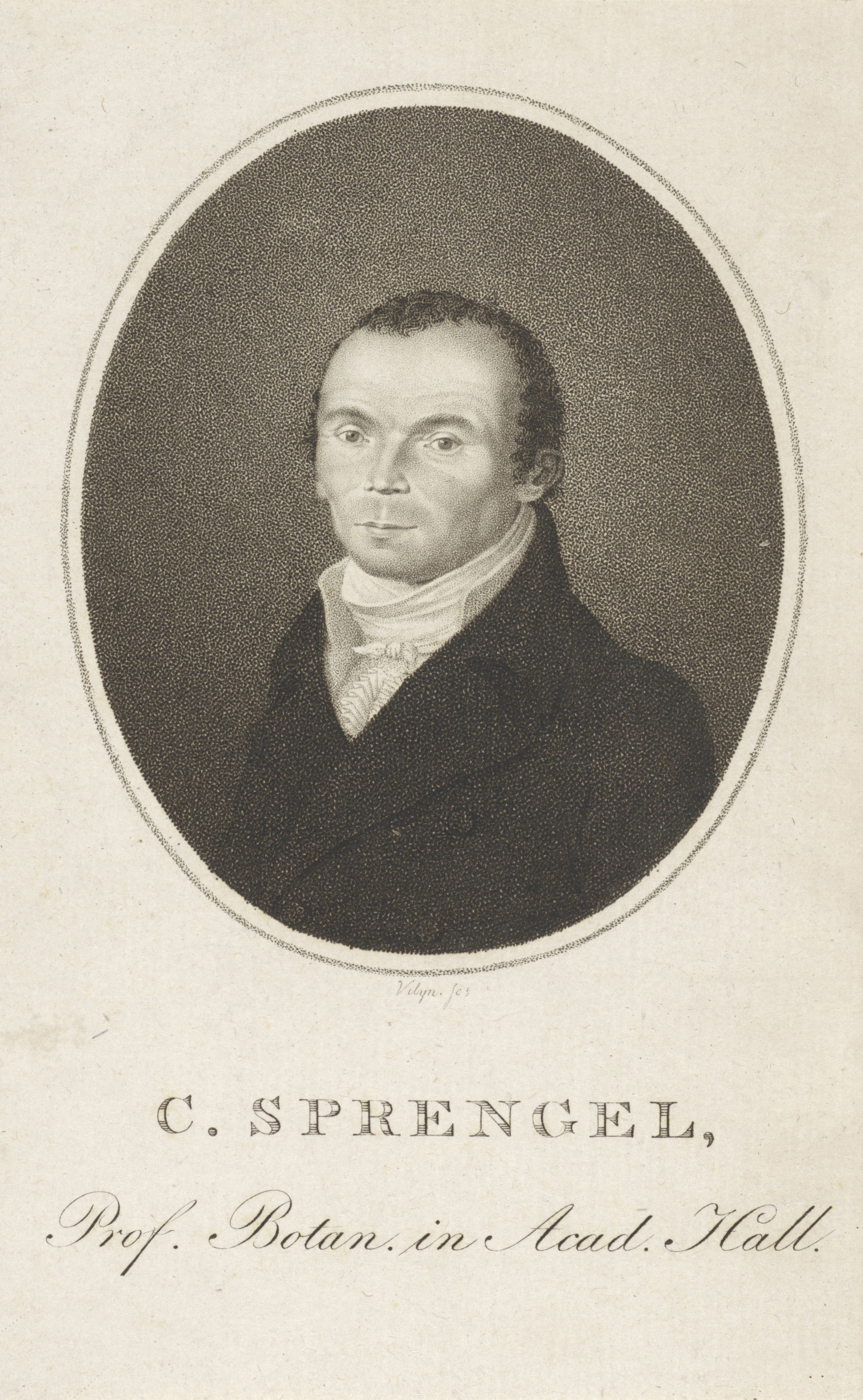 Ботаник Sprengel Kurt (Курт Шпренгель)